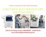 Cho thuê máy photocopy Fuji Xerox tại Hà Nội